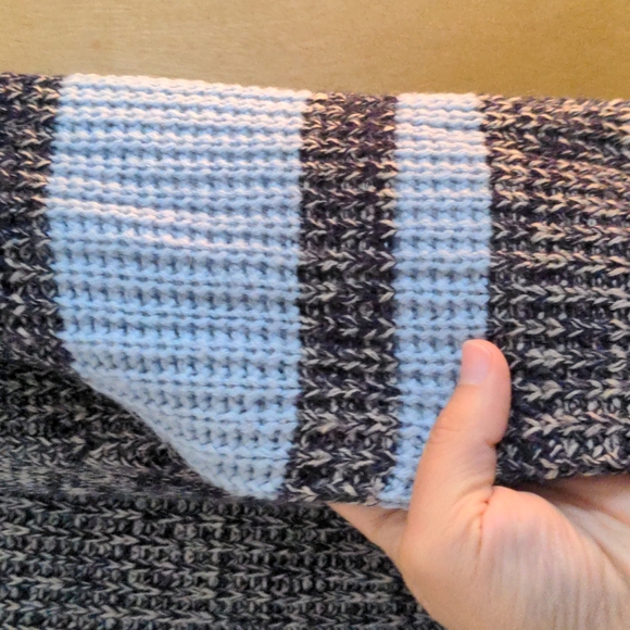 Pink Rose blue varsity type cardigan - Picture 4 of 4